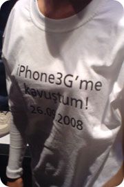 Turkcell iPhone 3G - iPhone 3G'me kavustum